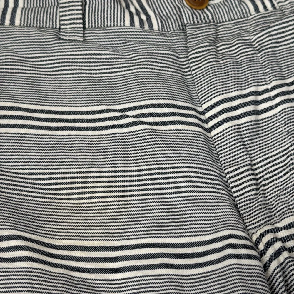 J. Crew Men's Blue‎ and White Gramercy Striped Shorts size 30